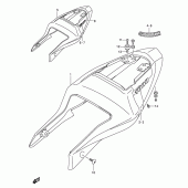 Схема вузла: Бічні панелі (Model k3) для Suzuki GSX-R1000