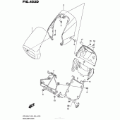 Схема вузла: Накладка фари (For Pgz) (Vzr1800Bzl7 E28) для Suzuki VZR1800 Boulevard M109R BOSS