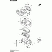 Схема вузла: Speedometer (Vzr1800Bzl6 E28) для Suzuki VZR1800 Boulevard M109R BOSS
