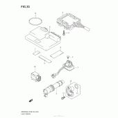 Схема вузла: Електроустаткування (An650A L2 E28) для Suzuki AN650 Burgman (EU analogue of SkyWave)