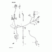 Схема вузла: Електропроводка для Suzuki DR650 DR650R