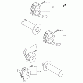 Схема вузла: Пульт управління рульовий для Suzuki DF200
