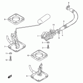 Схема вузла: Паливний кран Suzuki GSX750