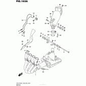 Схема вузла: Вихлопна система для Suzuki GSX-S1000