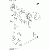 Схема вузла: Speedometer (Tu250Xl5 E28) для Suzuki TU250