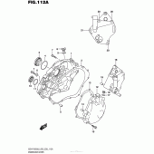 Схема вузла: Кришки картера для Suzuki GSX-R1000