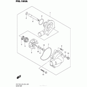 Схема вузла: Водяний насос Suzuki GSX-R750