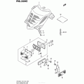 Схема вузла: Задній ліхтар (Стоп-сигнал) (Vzr1800Bzl7 E28) для Suzuki VZR1800 Boulevard M109R BOSS