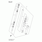 Схема вузла: Передня вилка (En125huk7/huk8) : order from smc (japan) для Suzuki EN125