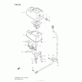 Схема вузла: Speedometer (Dr200Sel3 E28) для Suzuki DR200 DR200SE