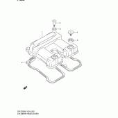 Схема вузла: Клапанна кришка Suzuki DR-Z250
