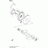 Схема вузла: Балансувальний вал Suzuki VZR1800 Boulevard M109R BOSS