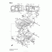 Схема вузла: Картер двигуна для Suzuki VZR1800 Boulevard M109R
