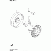 Схема вузла: Генератор для Suzuki GSX-R750