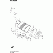 Схема вузла: Система вентиляції бензобака (Gsx-R1000L7 E33) для Suzuki GSX-R1000