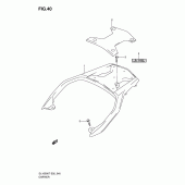 Схема вузла: Багажник для Suzuki DL1000 V-Strom