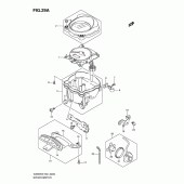 Схема вузла: Спідометр (Model k9) для Suzuki VZ800 Intruder M800/Boulevard M50