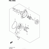 Схема вузла: Водяний насос Suzuki VL1500 Boulevard C90 BOSS