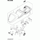 Схема вузла: Задній ліхтар (Стоп-сигнал) (Vl1500Bl7 E28) для Suzuki VL1500 Boulevard C90T BOSS