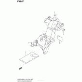 Схема вузла: Бардачок & Інструмент для Suzuki GSX-R1000