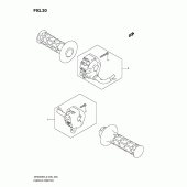 Схема узла: Пульт управления рулевой для Suzuki DR200 DR200SE