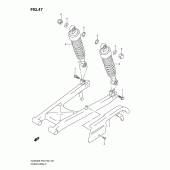 Схема узла: Кожух цепной передачи для Suzuki GZ250 Marauder