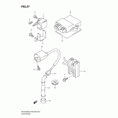 Схема узла: Электрооборудование для Suzuki DR-Z400 DR-Z400S