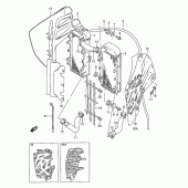 Схема узла: Радиатор (Model s/t) для Suzuki RMX250