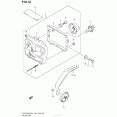 Схема узла: Фара для Suzuki DR-Z400 DR-Z400SM