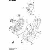 Схема вузла: Кришки картера для Suzuki GSX-R600