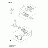 Схема вузла: Поворотники для Suzuki DR-Z400 DR-Z400SM