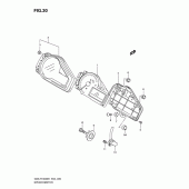 Схема вузла: Спідометр (Gsx-r1000k1) для Suzuki GSX-R1000