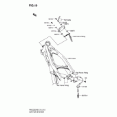 Схема узла: Система зажигания для Suzuki RM-Z250