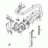 Схема вузла: Система індукції повітря (Dr350shn/shp e18) для Suzuki DR350