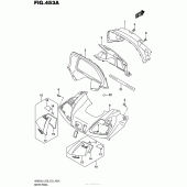 Схема вузла: Meter Panel (An650L6 E33) для Suzuki AN650 Burgman (EU analogue of SkyWave)