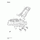 Схема узла: Рама для Suzuki SV650