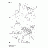 Схема вузла: Throttle Body (An650A L2 E33) для Suzuki AN650 Burgman (EU analogue of SkyWave)