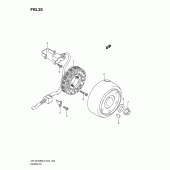 Схема узла: Статор & Ротор для Suzuki DR-Z400 DR-Z400SM