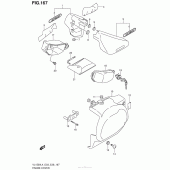 Схема узла: Боковые панели (Vl1500L4 E28) для Suzuki VL1500 Boulevard C90