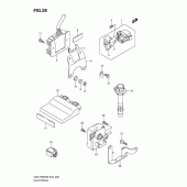 Схема вузла: Електроустаткування для Suzuki GSX-R600