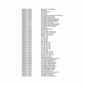 Схема вузла: Розшифровка кольору Suzuki VS800 Boulevard S50