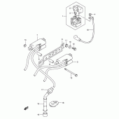 Схема вузла: Електроустаткування для Suzuki GSF650 Bandit S