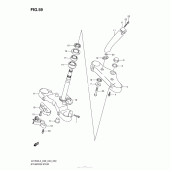 Схема узла: Рулевая траверса для Suzuki VZ1500 Boulevard M90