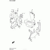 Схема вузла: Бічні панелі (Vz800L5 E28) для Suzuki VZ800 Boulevard M50