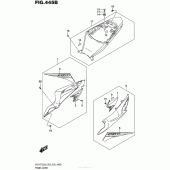 Схема вузла: Бічні панелі (Ajp) для Suzuki GSX-R750
