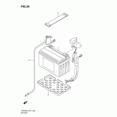 Схема узла: Аккумулятор (Gsf650sul2 e21) для Suzuki GSF650 Bandit S