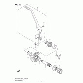Схема вузла: Кікстартер для Suzuki RM-Z250