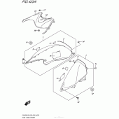 Схема вузла: Накладка паливного бака Suzuki DL650 V-Strom