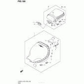Схема вузла: Seat (Vl800Tl3 E33) для Suzuki VL800 Boulevard C50C