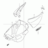 Схема вузла: Бічні панелі для Suzuki GSX1200